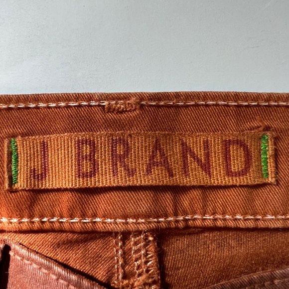 J Brand Womens 912K Pencil Leg Skinny Jeans Turbulent Coated Clay size 25 - Picture 8 of 13